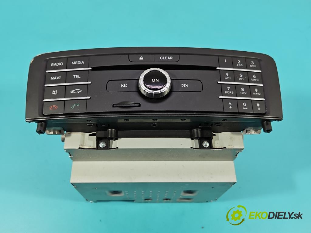 Mercedes B W246  2011-2018 2.1 cdi 136 HP automatic 100 kW 2143 cm3 5- Radio originál A2469005115