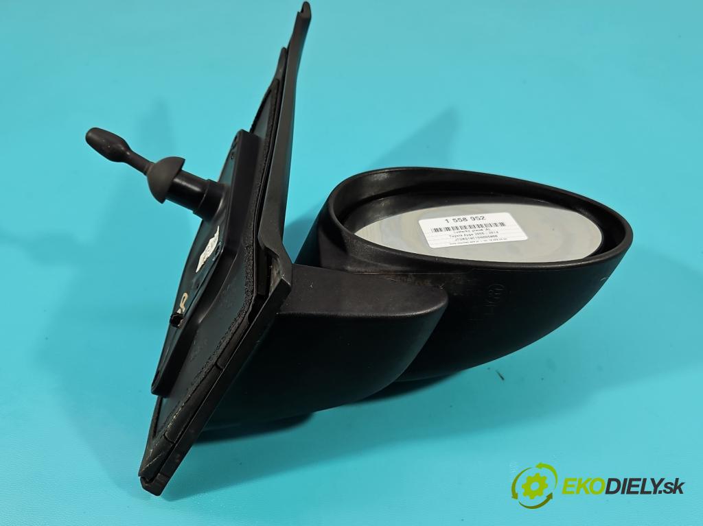 Toyota Aygo 2005-2014 1.0 12V 68 hp manual 50 kW 998 cm3 5- zpětné zrcátko pravé 87910-0H011 (Klika dveří ostatní)