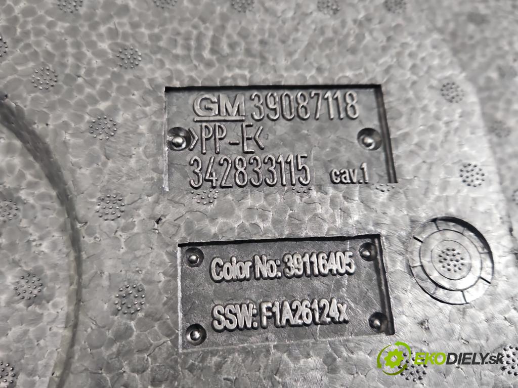 Opel Insignia B 2017-2022 2.0 T 260 HP automatic 191 kW 1998 cm3 5- Příspěvek: Polystyren: kufra: 39087118