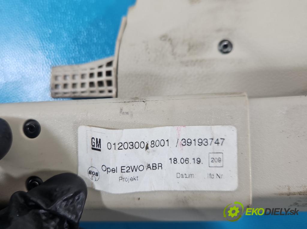 Opel Insignia B 2017-2022 2.0 T 260 HP automatic 191 kW 1998 cm3 5- roleta 39193747 (Roleta kufra)