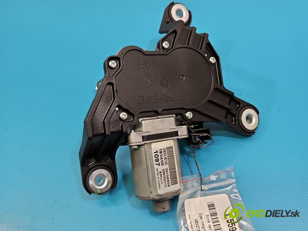 Opel Insignia B 2017-2022 2.0 T 260 HP automatic 191 kW 1998 cm3 5- motor stieračov zadné 13418998