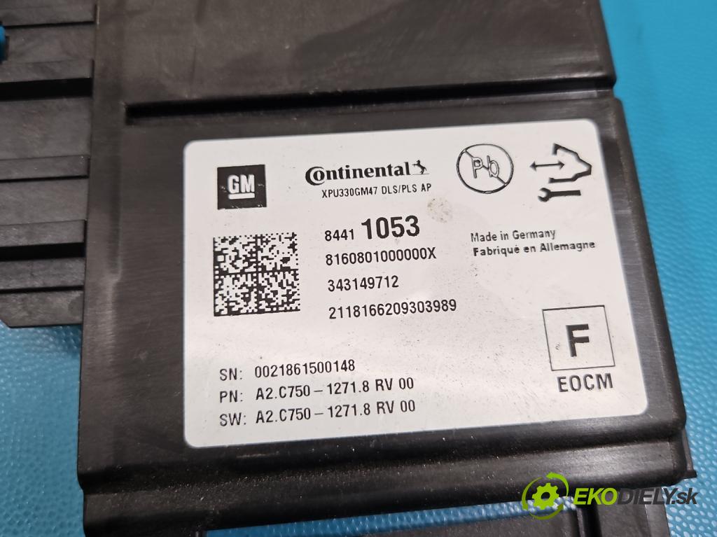 Opel Insignia B 2017-2022 2.0 T 260 hp automatic 191 kW 1998 cm3 5- řídící jednotka 84411053