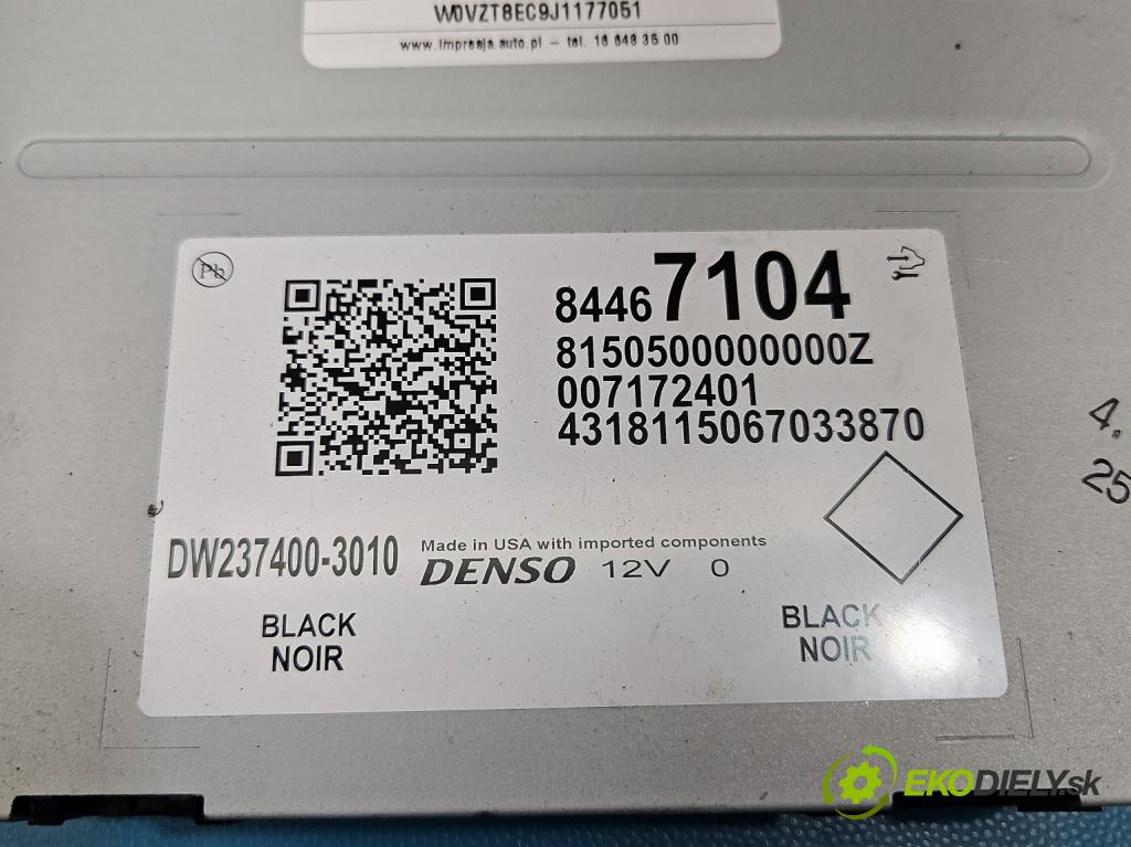 Opel Insignia B 2017-2022 2.0 T 260 hp automatic 191 kW 1998 cm3 5- řídící jednotka 84467104