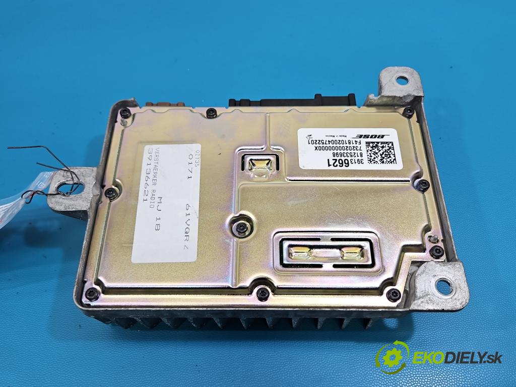 Opel Insignia B 2017-2022 2.0 T 260 HP automatic 191 kW 1998 cm3 5- Zesilovač: 39136621 (Zosilňovač)