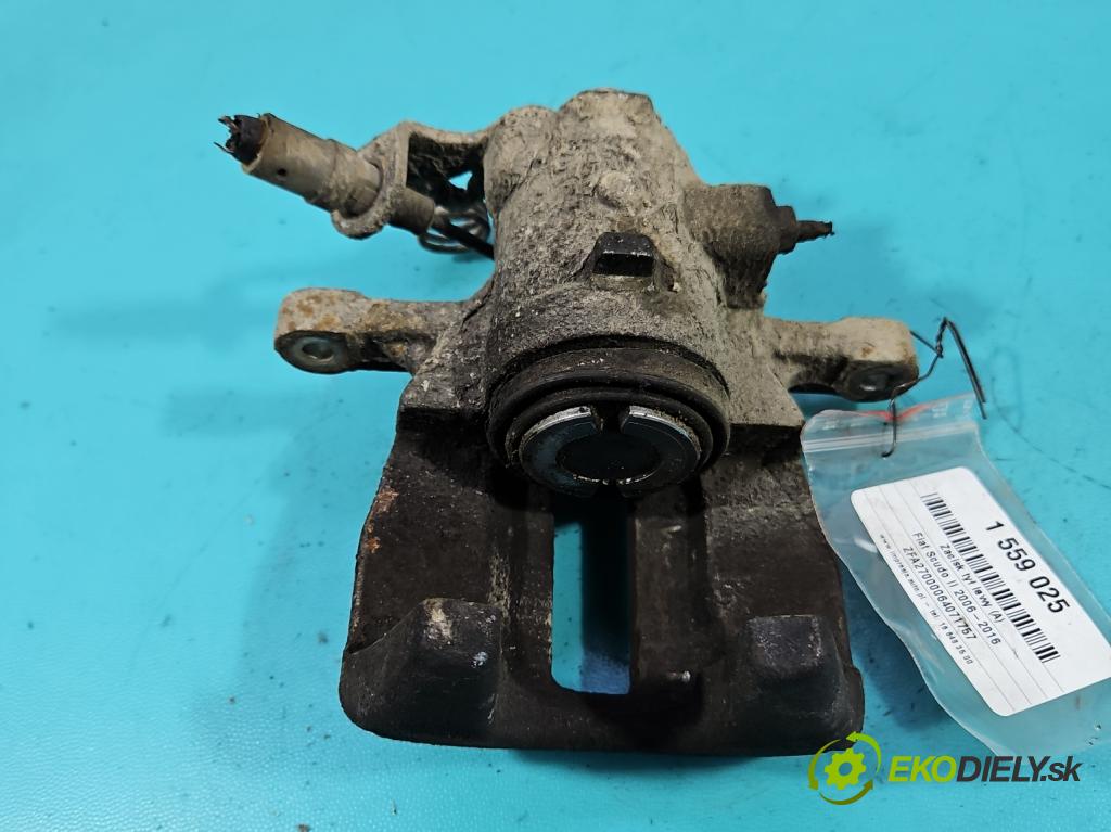 Fiat Scudo II 2006-2016 2.0 jtd 120 hp manual 88 kW 1997 cm3 5- brzdič zadní levý  (Klika dveří ostatní)