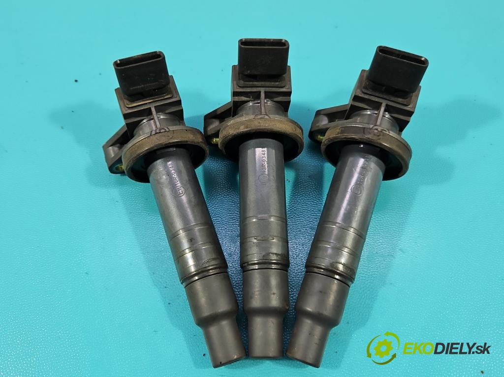 Toyota Aygo 2005-2014 1.0 12V 68 hp manual 50 kW 998 cm3 5- cívka zapalovací 90919-W2001 (Zážehová cívka)