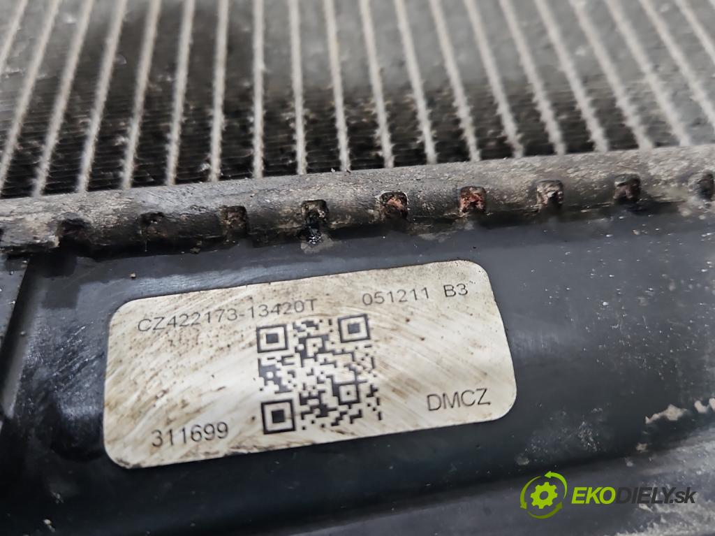 Toyota Aygo 2005-2014 1.0 12V 68 HP manual 50 kW 998 cm3 5- chladič voda: CZ422173-1342 (Chladič vody)