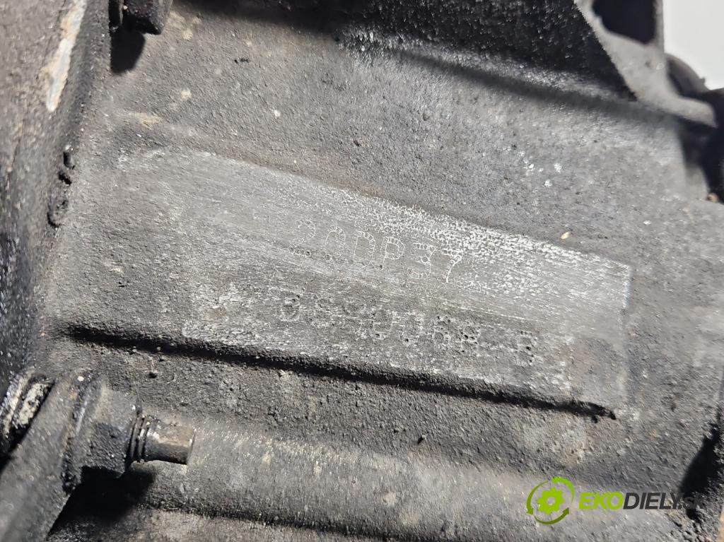 Peugeot Partner I 1996-2008 1.6 hdi 75 hp manual 55.2 kW 1560 cm3 5- převodovka stupňová manual 20DP37