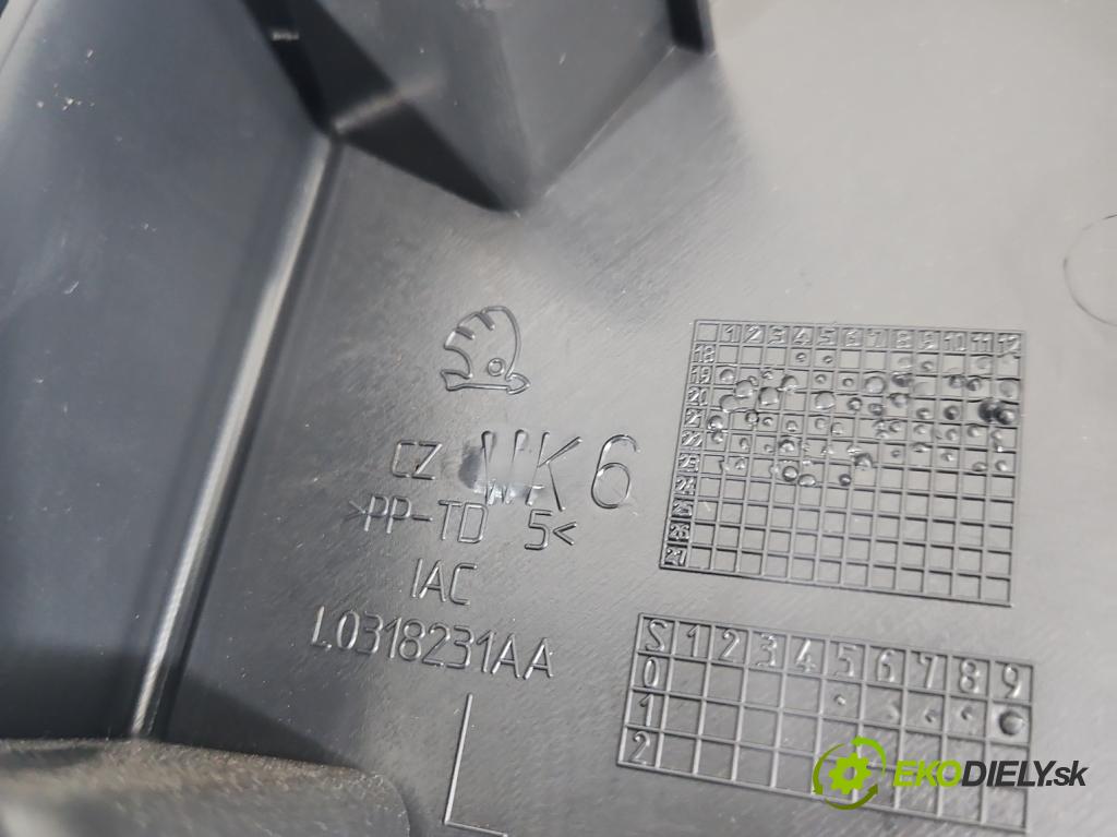 Skoda Scala 2019- 1.5 TSI 150 HP manual 110 kW 1498 cm3 5- Čalounictví: dvere zadné ľavé 654867023BQ