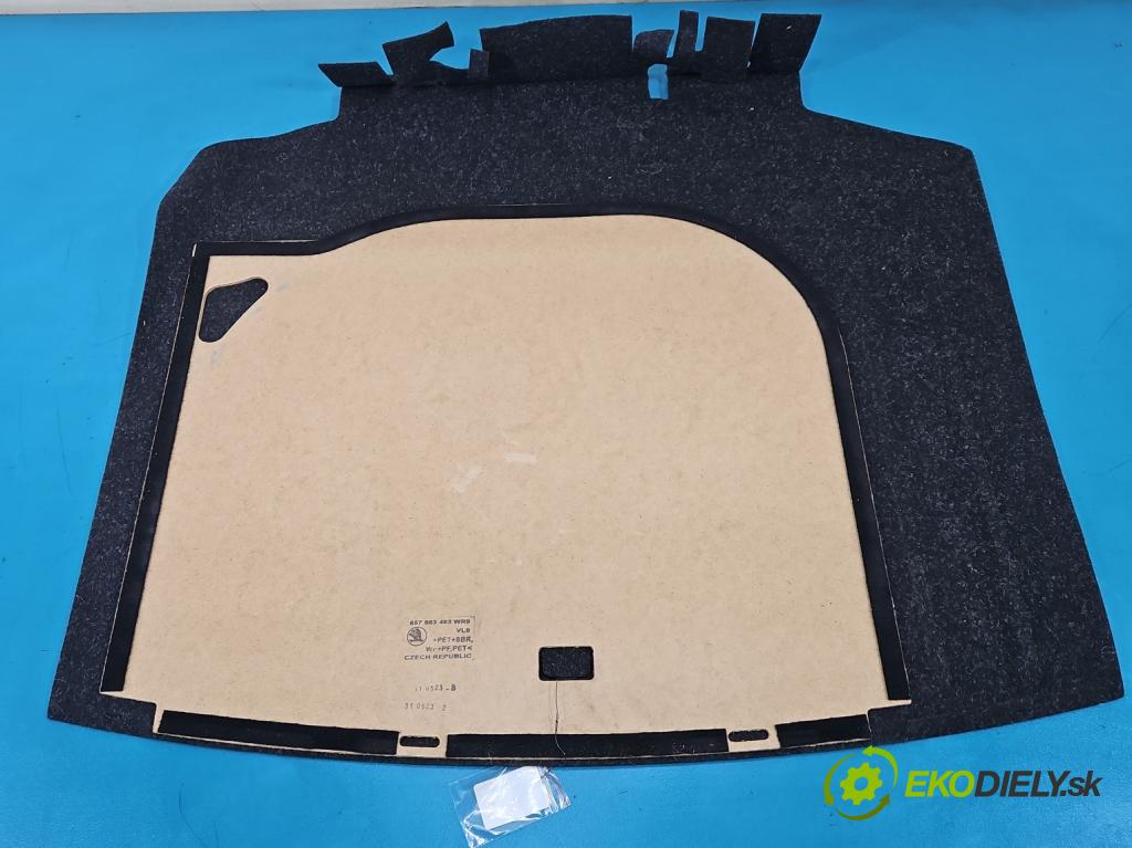 Skoda Scala 2019- 1.5 TSI 150 HP manual 110 kW 1498 cm3 5- koberec do auta kufra: 657863463