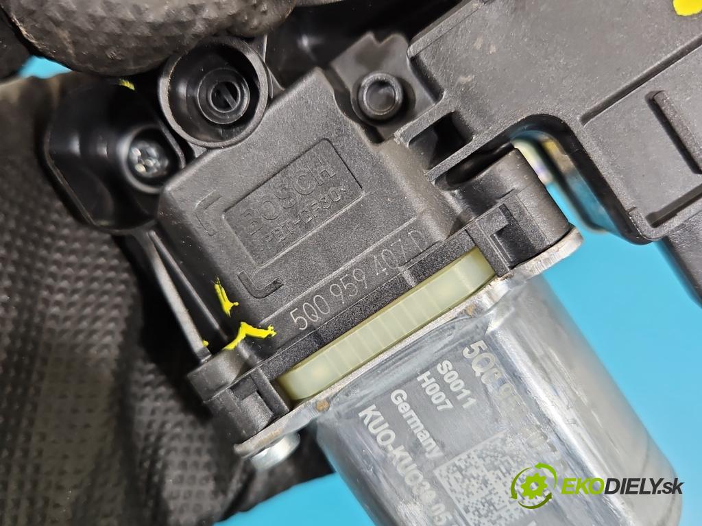 Skoda Scala 2019- 1.5 TSI 150 hp manual 110 kW 1498 cm3 5- mechanismus stahování zadní levý 5Q0959407D