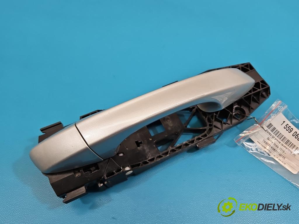 Skoda Scala 2019- 1.5 TSI 150 hp manual 110 kW 1498 cm3 5- klika zadní pravé 5N0839885H (Klika dveří ostatní)