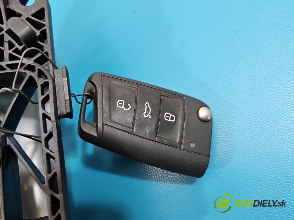 Skoda Scala 2019- 1.5 TSI 150 HP manual 110 kW 1498 cm3 5- rukoväť predné ľavé mimo: 5N0837885H (Kľučka dverí vonkajšia predná ľavá)