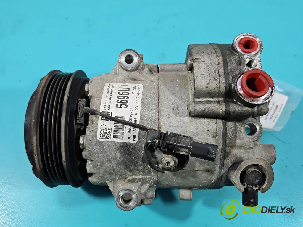 Opel Meriva B 2010-2017 1.4 16V 101 hp manual 74 kW 1398 cm3 5- Kompresor: klíma 401575950 (Kompresor klimatizace)