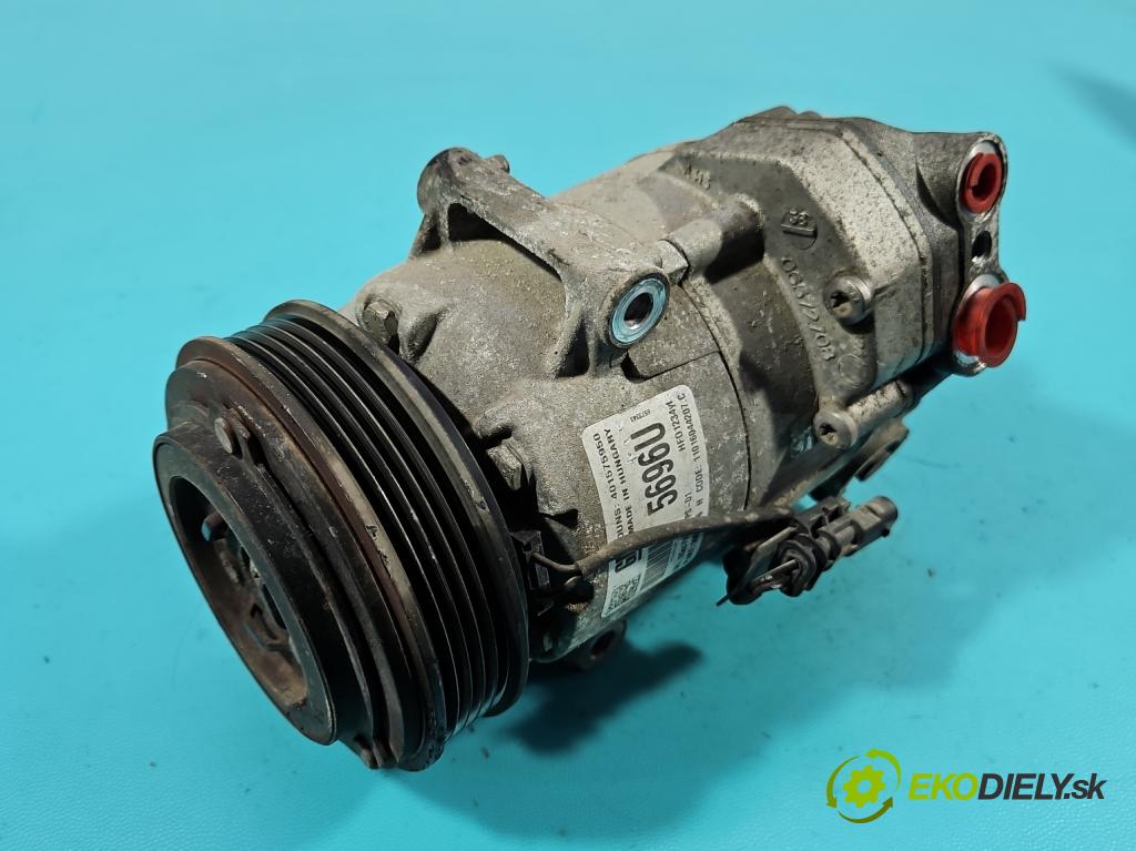Opel Meriva B 2010-2017 1.4 16V 101 HP manual 74 kW 1398 cm3 5- Kompresor: klimatizácie 401575950 (Kompresor klimatizácie)