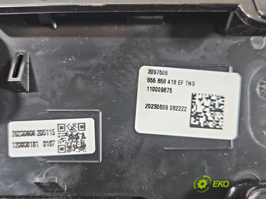 Skoda Scala 2019- 1.5 TSI 150 HP manual 110 kW 1498 cm3 5- Mřížka: kúrenia ostatné 655819706