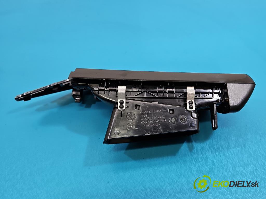 Skoda Scala 2019- 1.5 TSI 150 hp manual 110 kW 1498 cm3 5- Mřížka: topení 655819701F