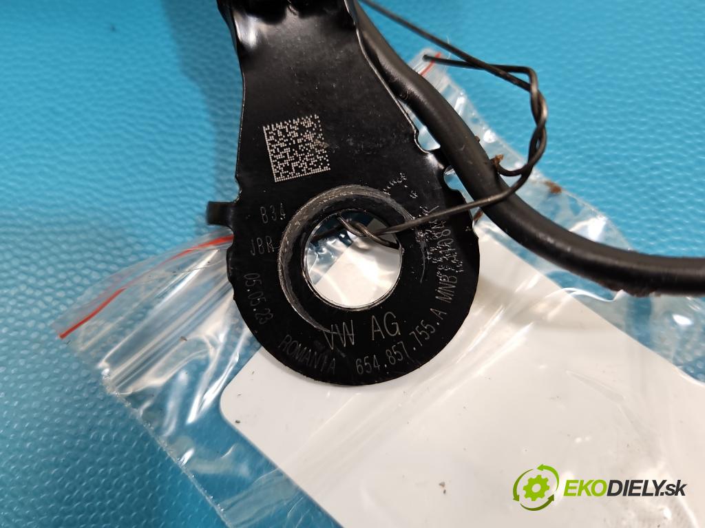 Skoda Scala 2019- 1.5 TSI 150 HP manual 110 kW 1498 cm3 5- pas bezpečnosť: predné ľavý 654857755A