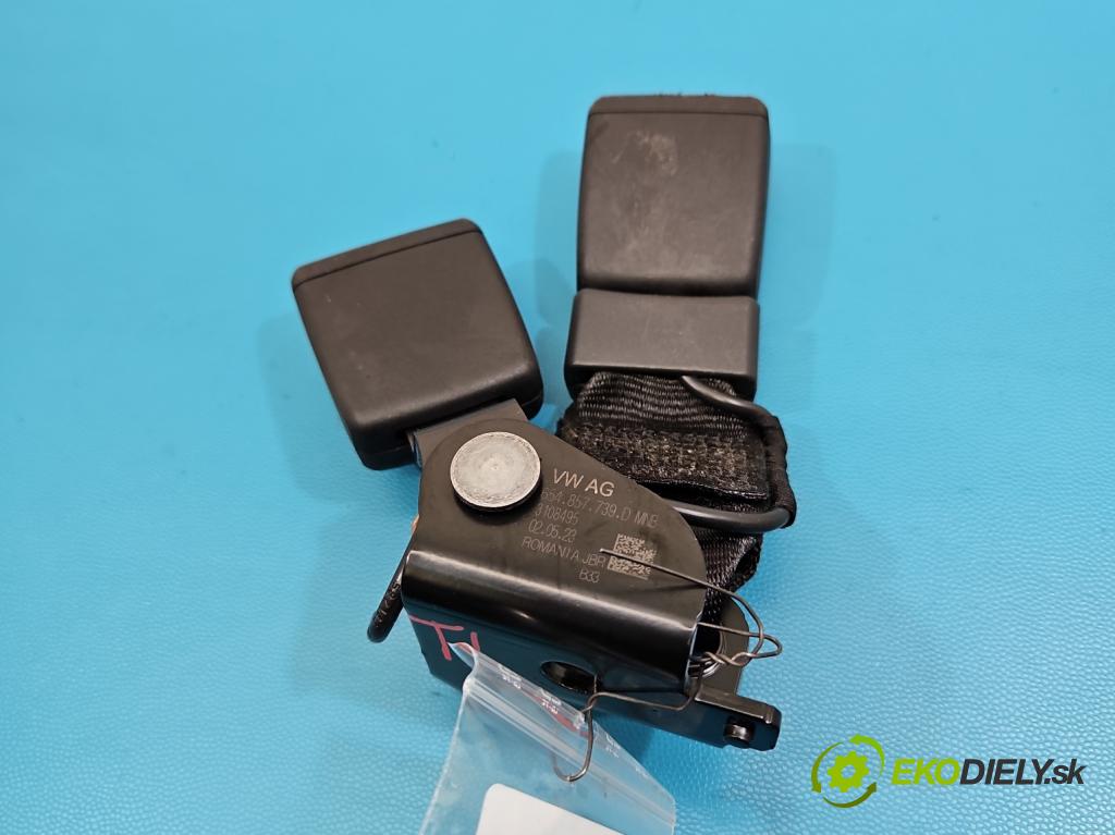 Skoda Scala 2019- 1.5 TSI 150 HP manual 110 kW 1498 cm3 5- pas bezpečnosť: zadné ľavý 654857739D