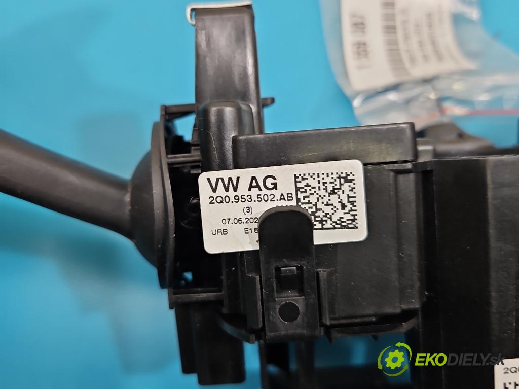 Skoda Scala 2019- 1.5 TSI 150 HP manual 110 kW 1498 cm3 5- prepínač komplex: 2Q0953521AB (Prepínacie páčky pod volantom)