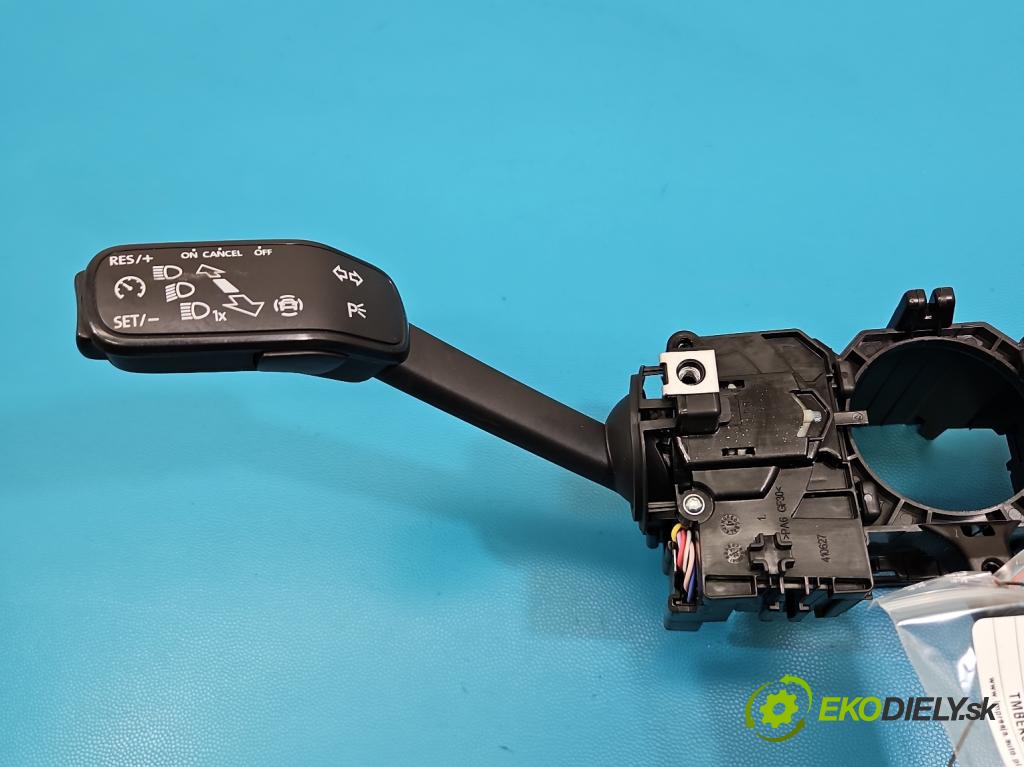 Skoda Scala 2019- 1.5 TSI 150 HP manual 110 kW 1498 cm3 5- prepínač komplex: 2Q0953521AB (Prepínacie páčky pod volantom)