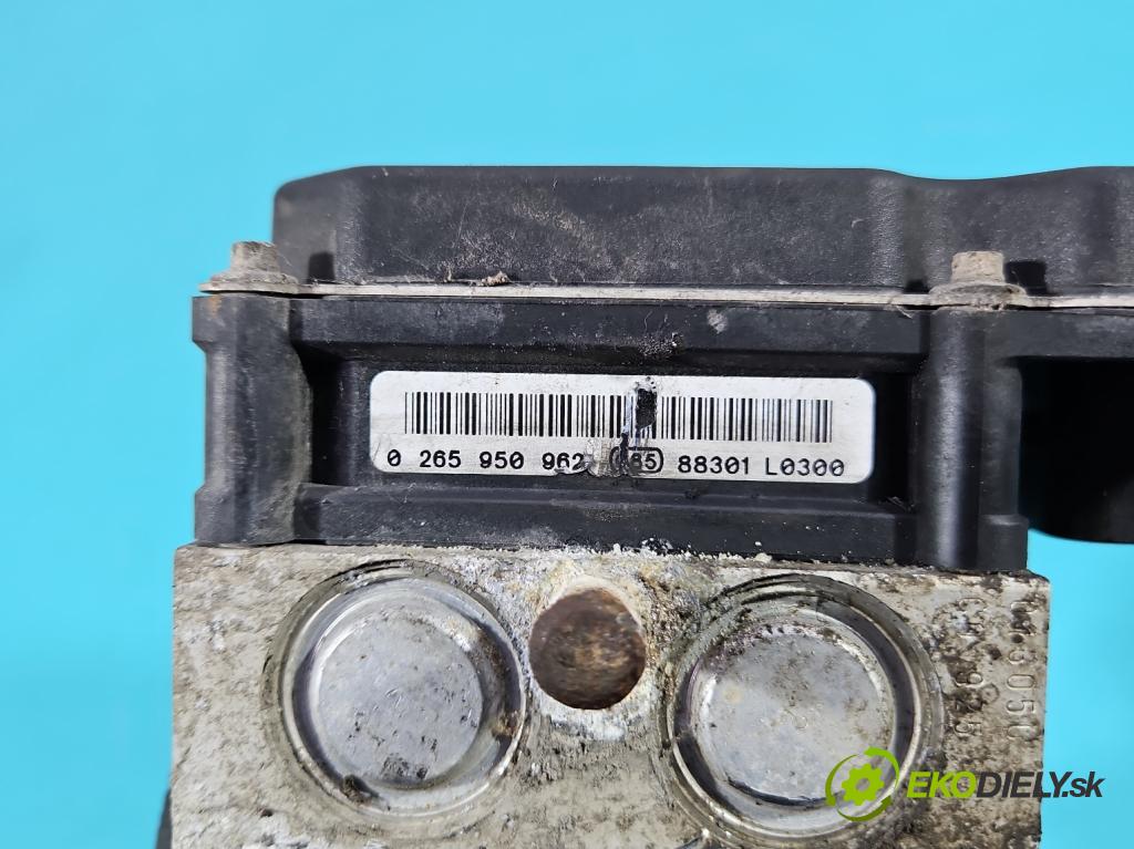 Citroen C4 Grand picasso I 2006-2013 2.0 16V 140 HP automatic 103 kW 1997 cm3 5- čerpadlo abs 9665106680 (Pumpa ABS)