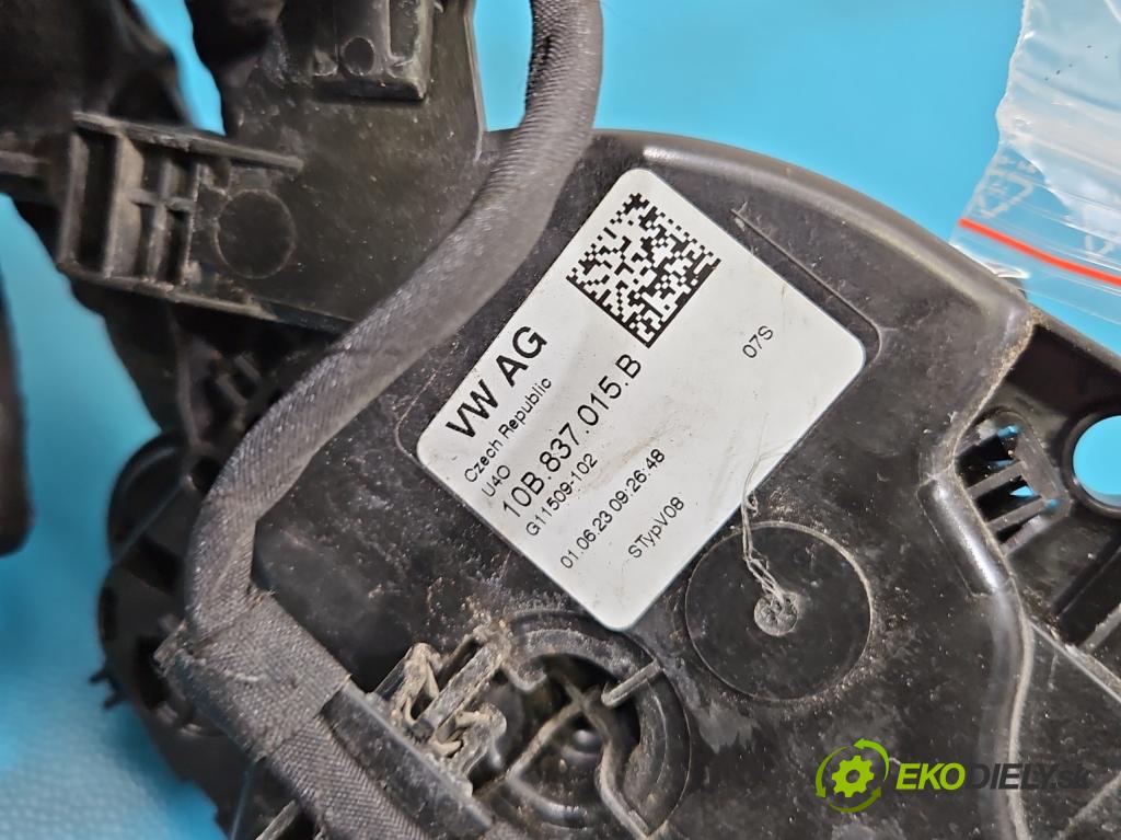 Skoda Scala 2019- 1.5 TSI 150 HP manual 110 kW 1498 cm3 5- zámok predné ľavý 10B837015B