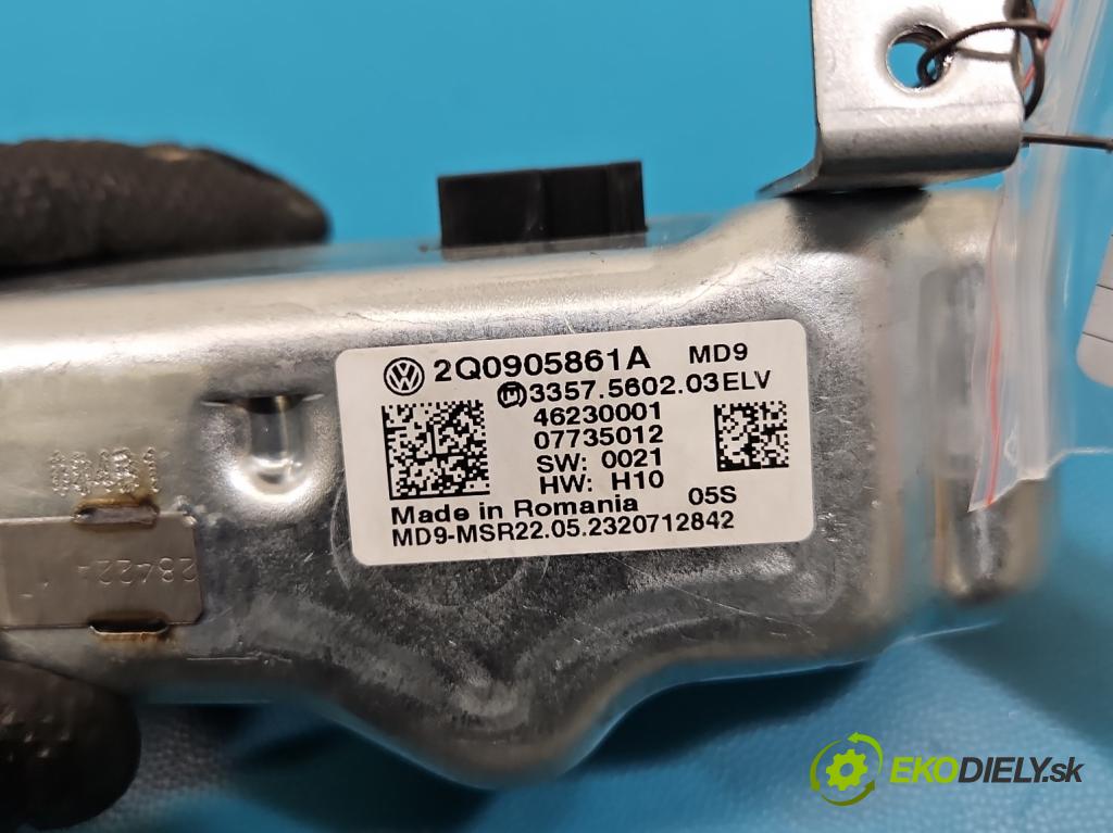 Skoda Scala 2019- 1.5 TSI 150 HP manual 110 kW 1498 cm3 5- Blokáda: řízení: 2Q0905861A (Riadenie ostatné)