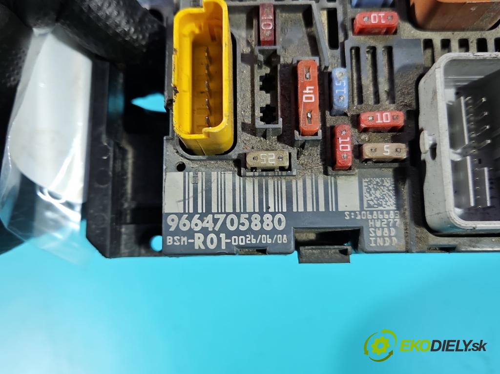 Citroen C4 Grand picasso I 2006-2013 2.0 16V 140 hp automatic 103 kW 1997 cm3 5- řídící jednotka 9664705880