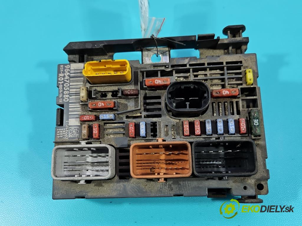 Citroen C4 Grand picasso I 2006-2013 2.0 16V 140 hp automatic 103 kW 1997 cm3 5- řídící jednotka 9664705880