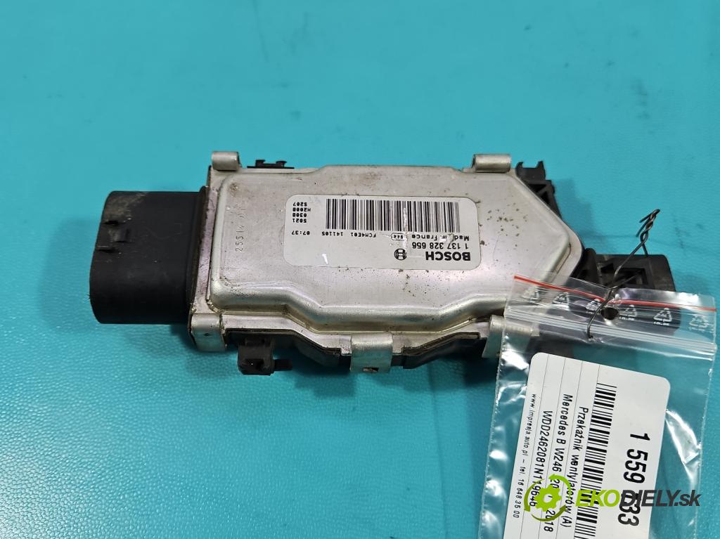 Mercedes B W246  2011-2018 2.1 cdi 136 HP automatic 100 kW 2143 cm3 5- Relé: ventilátoru 1137328656