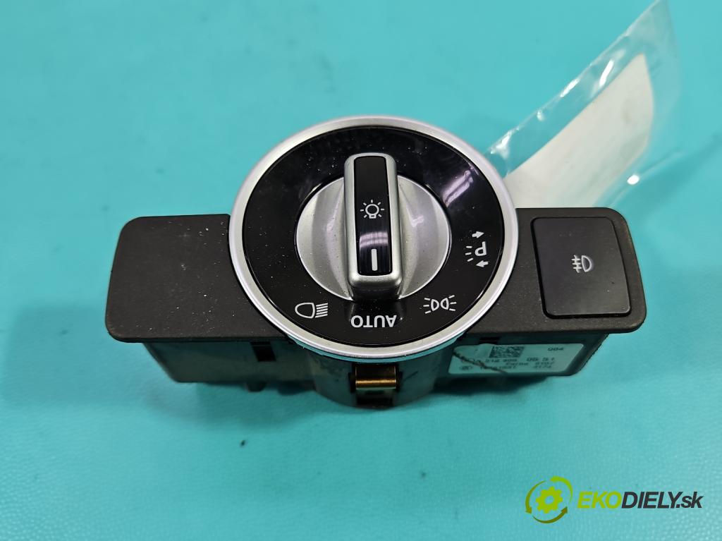 Mercedes B W246  2011-2018 2.1 cdi 136 HP automatic 100 kW 2143 cm3 5- prepínač světla: na doska: A2129050551