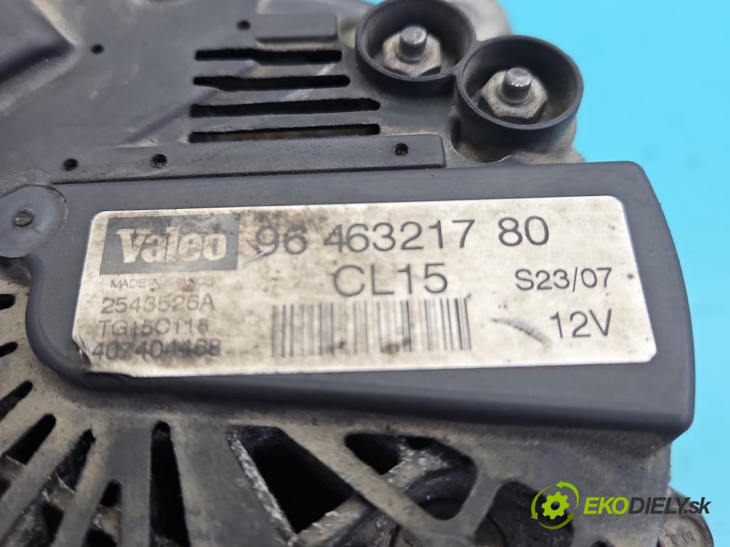 Fiat Scudo II 2006-2016 2.0 jtd 120 hp manual 88 kW 1997 cm3 5- Alternator 2543526A (Alternátor)