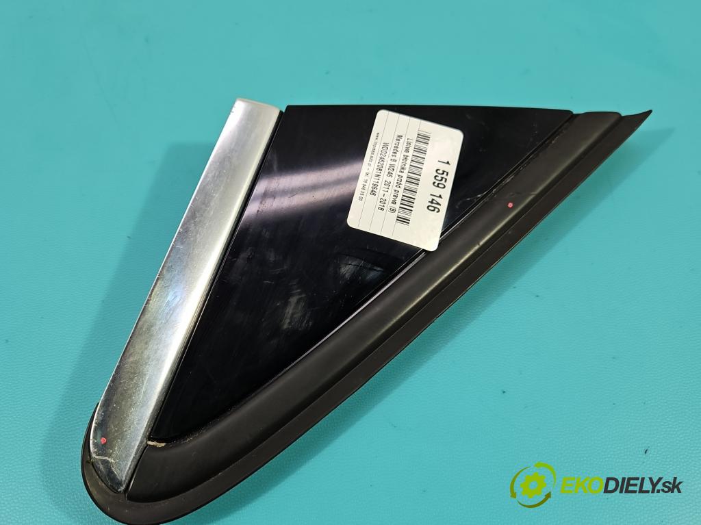 Mercedes B W246  2011-2018 2.1 cdi 136 HP automatic 100 kW 2143 cm3 5- lišta blatník predné pravé A2466900887