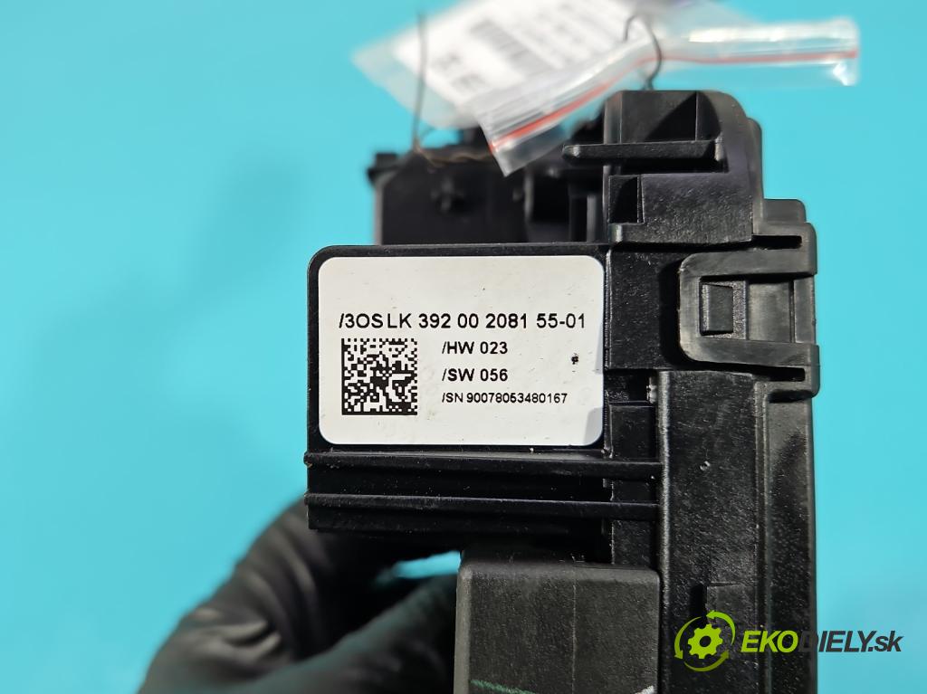 Bmw 3 E90 2005-2013 2.0d 163 HP manual 120 kW 1995 cm3 5- prepínač komplex: 6965294 (Prepínacie páčky pod volantom)