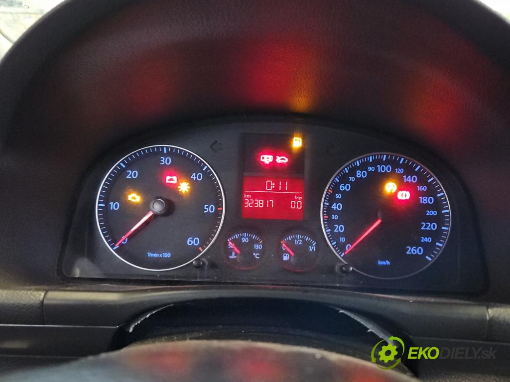 Vw Touran I 2003-2015 1.9 tdi 101 HP manual 74 kW 1896 cm3 5- prístrojovka/ budíky 1T0920850A (Prístrojová doska)