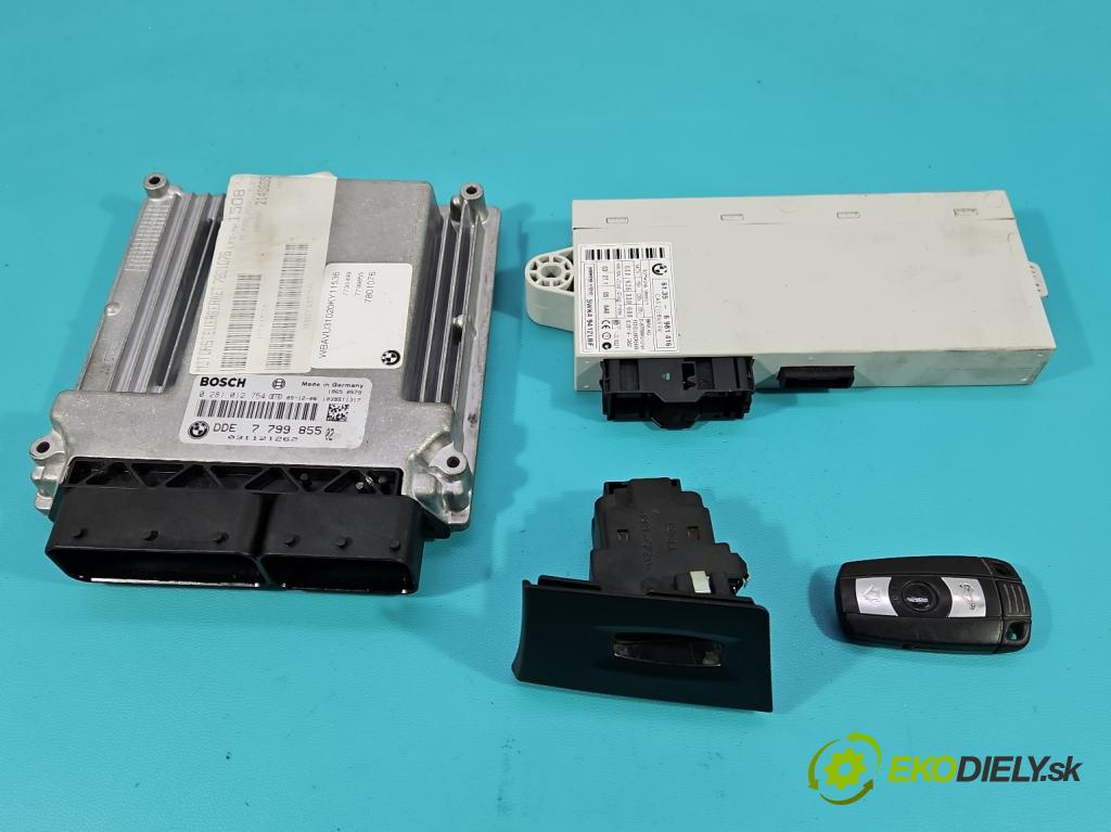 Bmw 3 E90 2005-2013 2.0d M47 163 HP manual 120 kW 1995 cm3 5- riadiaca jednotka motora 0281012754