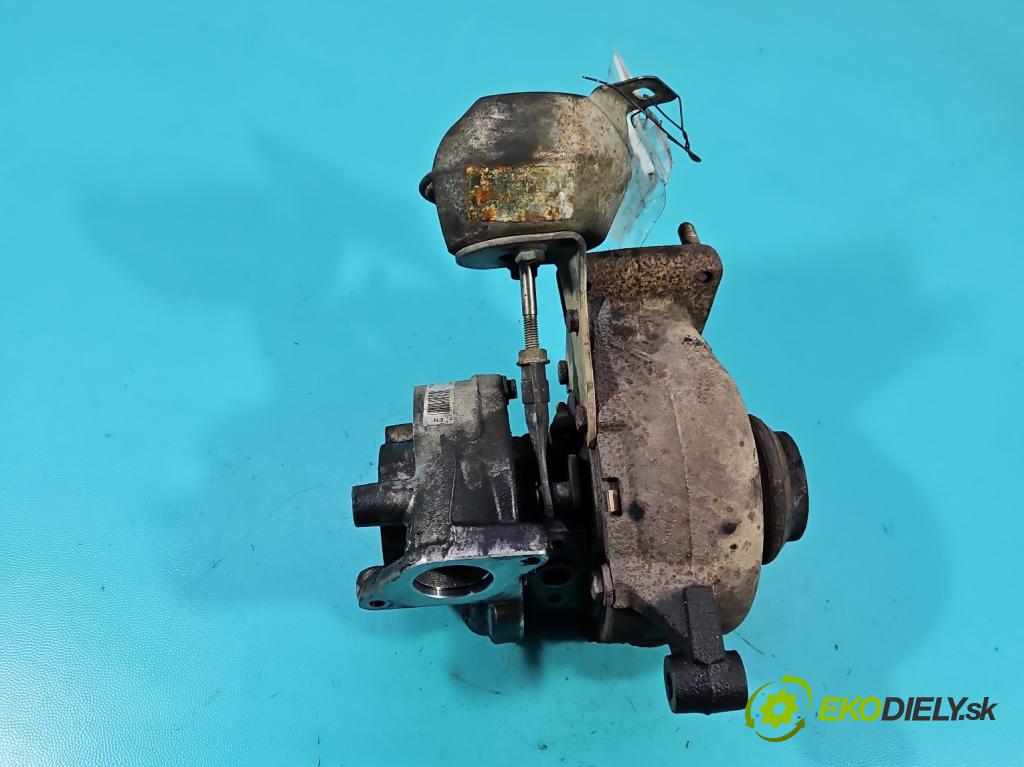 Fiat Scudo II 2006-2016 2.0 jtd 120 HP manual 88 kW 1997 cm3 5- turbodúchadlo, turbo 764609-1 (Turbodúchadlo (kompletné))