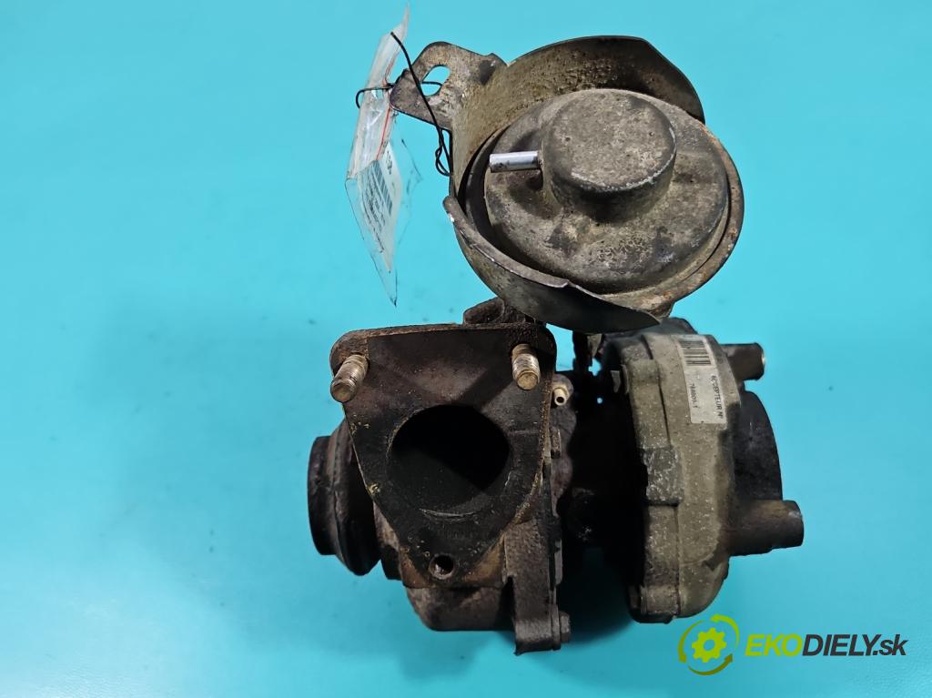 Fiat Scudo II 2006-2016 2.0 jtd 120 HP manual 88 kW 1997 cm3 5- turbodúchadlo, turbo 764609-1 (Turbodúchadlo (kompletné))