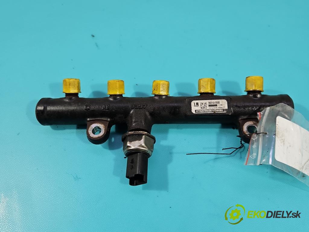 Fiat Scudo II 2006-2016 2.0 jtd 120 hp manual 88 kW 1997 cm3 5- lišta vstřikovací 9681649580 (Vstřikovací lišta)