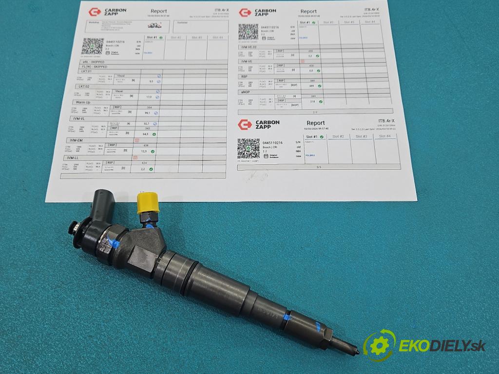 Bmw 3 E90 2005-2013 2.0d M47 163 HP manual 120 kW 1995 cm3 5- vstrek 0445110216 (Vstrekovač paliva)