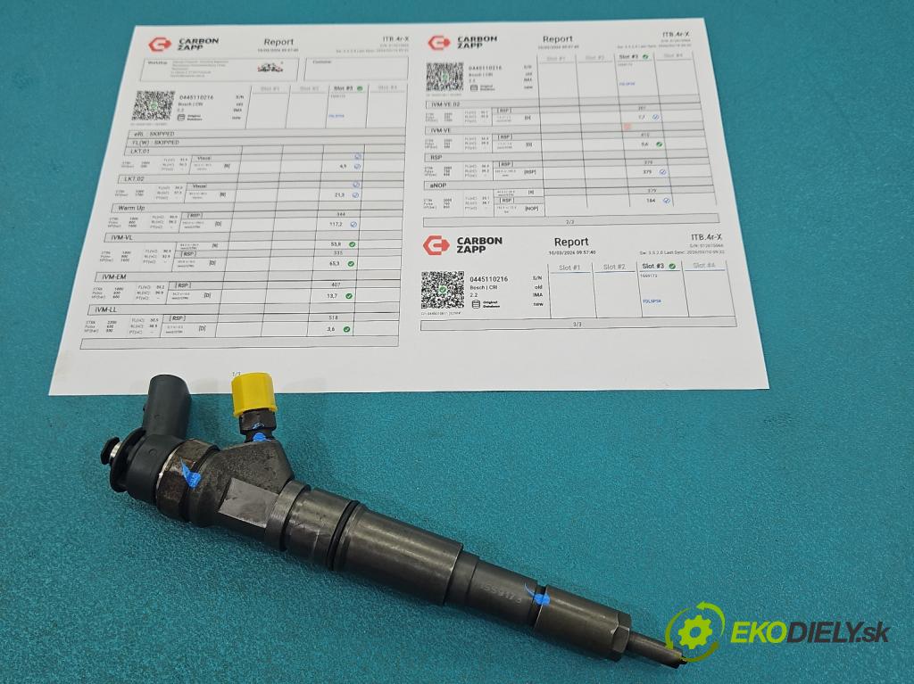 Bmw 3 E90 2005-2013 2.0d M47 163 HP manual 120 kW 1995 cm3 5- vstrek 0445110216 (Vstrekovač paliva)