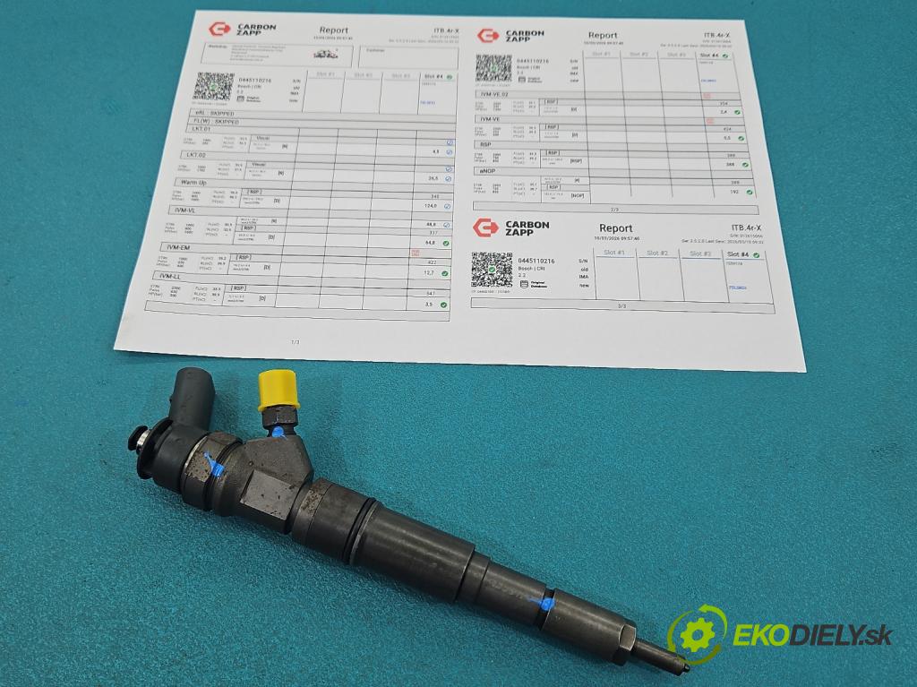 Bmw 3 E90 2005-2013 2.0d M47 163 HP manual 120 kW 1995 cm3 5- vstrek 0445110216 (Vstrekovač paliva)