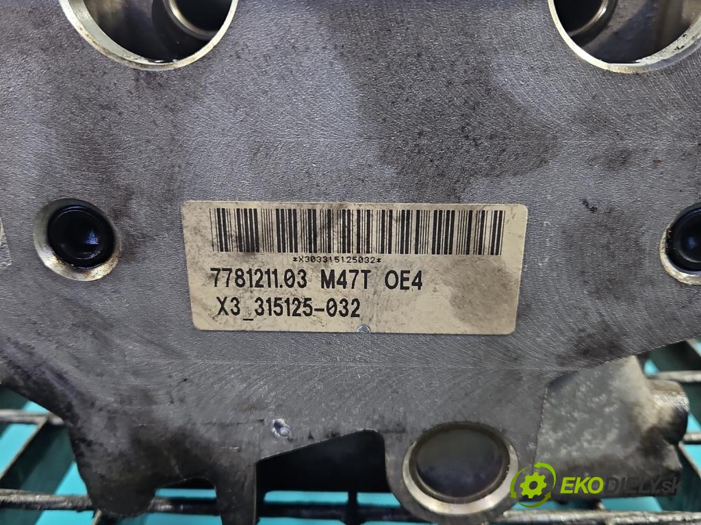 Bmw 3 E90 2005-2013 2.0d (M47): 163 HP manual 120 kW 1995 cm3 5- Hlava: motora 7785876