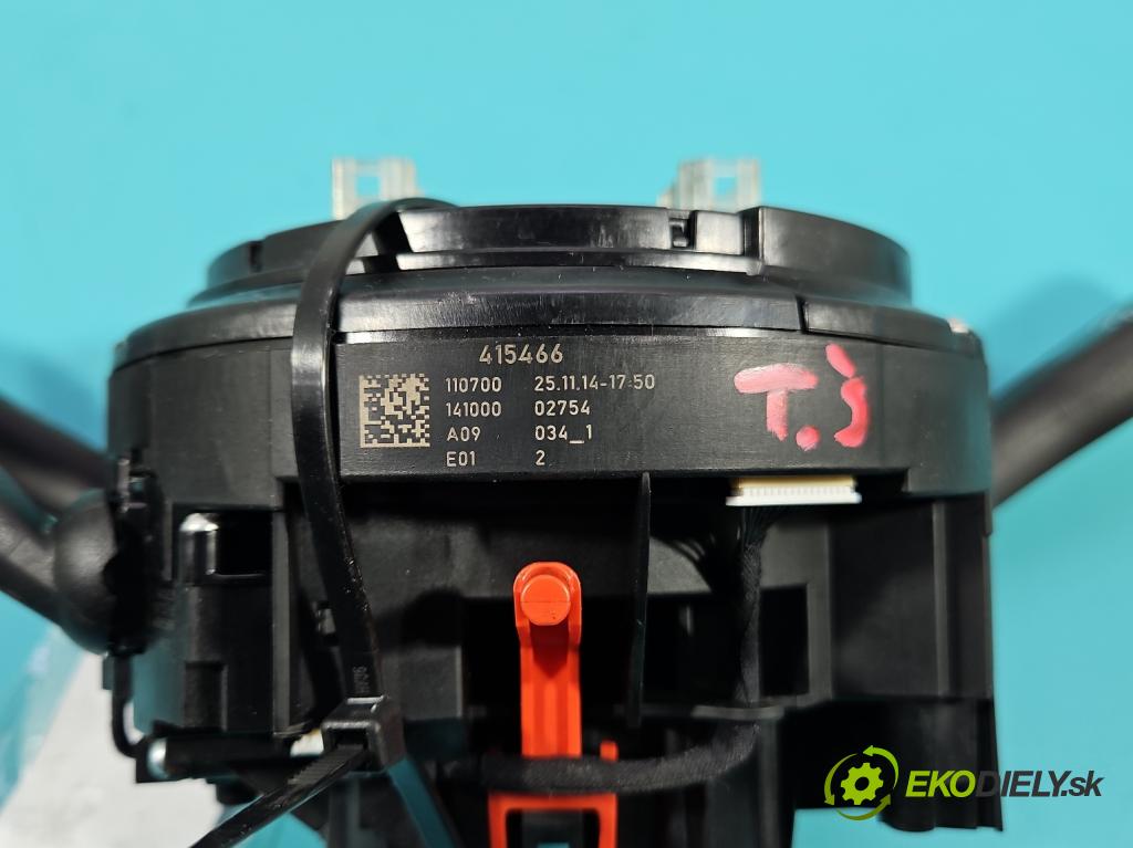 Mercedes B W246  2011-2018 2.1 cdi 136 HP automatic 100 kW 2143 cm3 5- prepínač komplex: 415466 (Prepínacie páčky pod volantom)