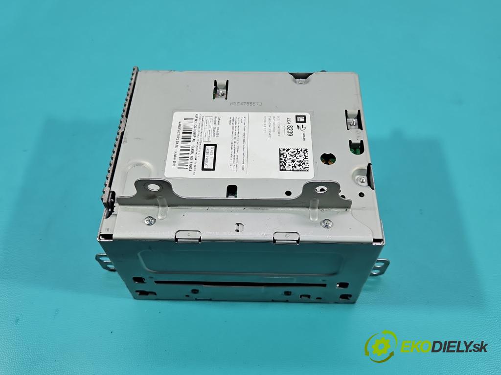 Opel Meriva B 2010-2017 1.4 16V 101 HP manual 74 kW 1398 cm3 5- Radio originál 23348239