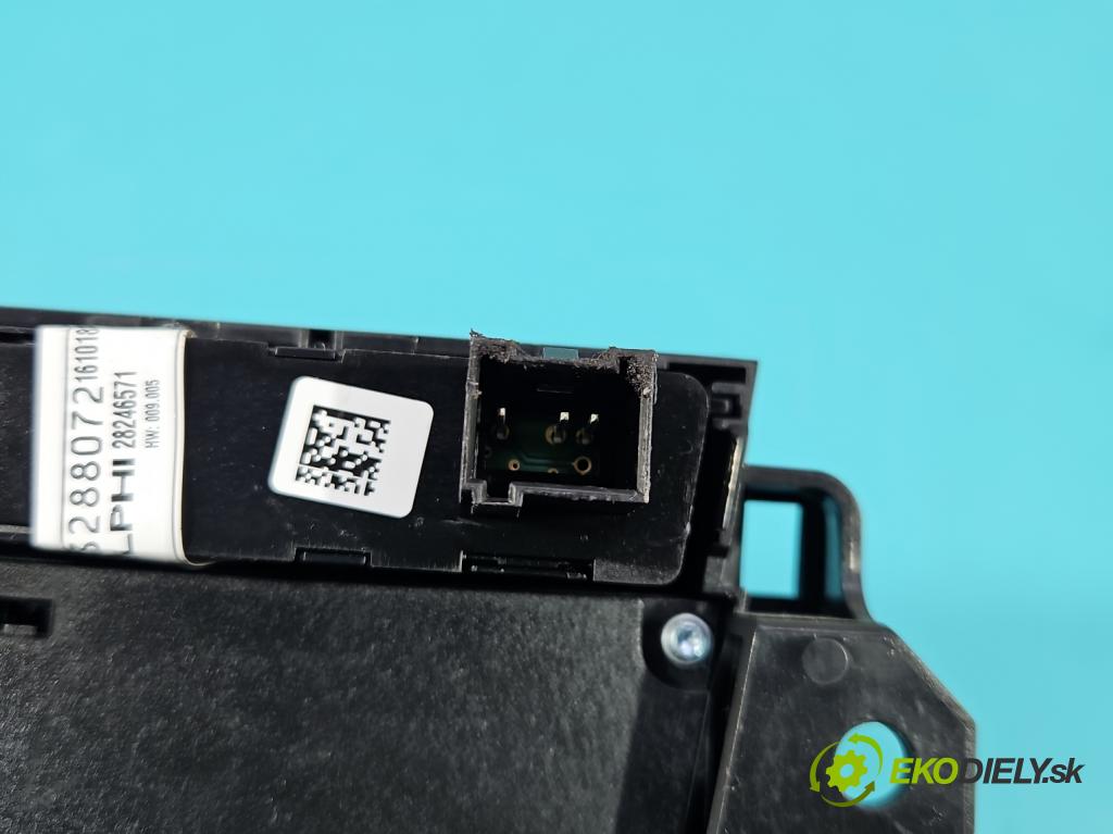 Opel Meriva B 2010-2017 1.4 16V 101 HP manual 74 kW 1398 cm3 5- Radio originál 23348239