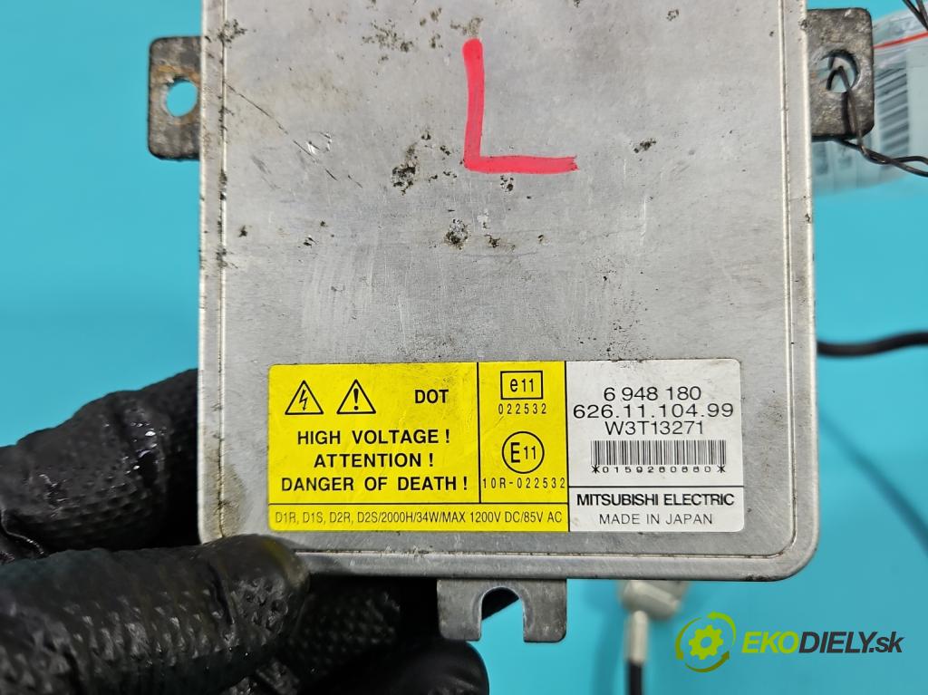 Bmw 3 E90 2005-2013 2.0d 163 HP manual 120 kW 1995 cm3 5- střídač: xenon 6948180 (Riadiaca jednotka xenónu)