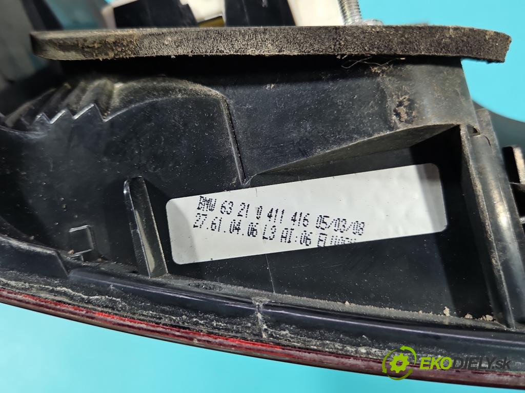 Bmw 3 E90 2005-2013 2.0d M47 163 HP manual 120 kW 1995 cm3 5- svetlo / reflektor zadné pravé 0411416 (Kľučka dverí ostatné)