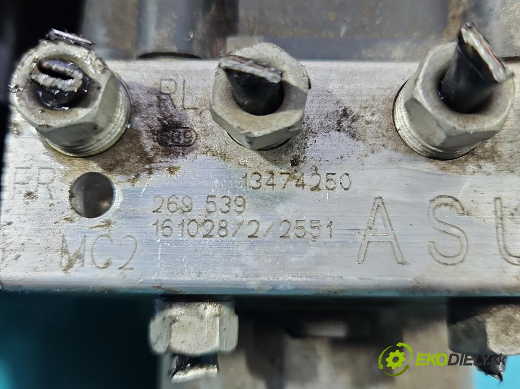 Opel Meriva B 2010-2017 1.4 16V 101 HP manual 74 kW 1398 cm3 5- čerpadlo abs 0265254507 (Pumpa ABS)